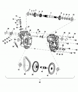 GEARCASE - A01BA50AA (4963716371C009)