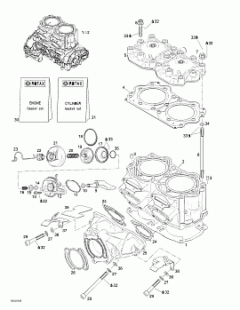 Cylinder, Exhaust Manifold