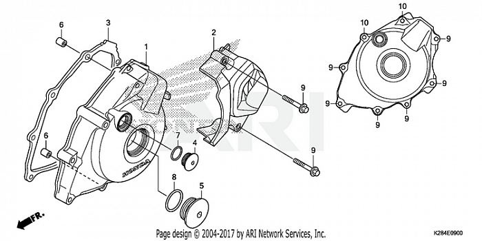 LEFT CRANKCASE COVER