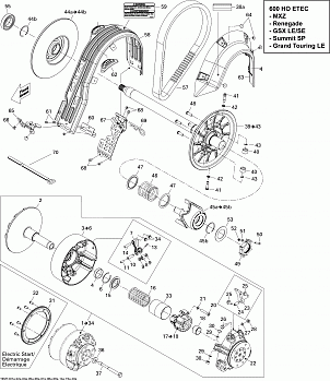 Pulley System 600HO ETEC