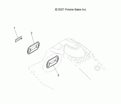 ELECTRICAL, GAUGES and INDICATOR - A08BG50AA (49ATVGAUGES08SCRAM)