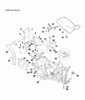 REAR CAB and SEAT - A00CH50AA (4954805480A005)