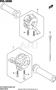 HANDLE SWITCH (GSX-S1000FYAL9 E28)