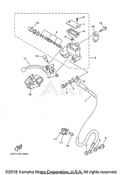 FRONT MASTER CYLINDER