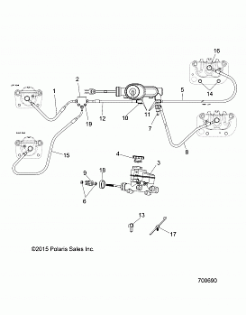 BRAKES, LINES and MASTER CYLINDER - R18RMAL4G9 (700690)