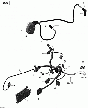 Engine Harness And Electronic Module Outlander MAX_51R1515