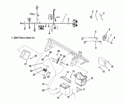 ELECTRICAL/BATTERY - R05RD68AA/AB (4998269826B06)