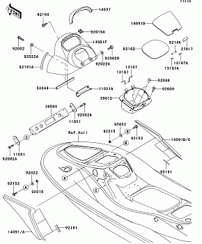 Hull Middle Fittings