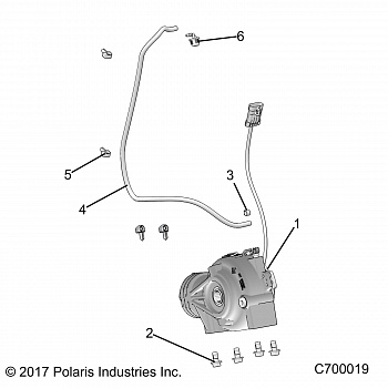 DRIVE TRAIN, FRONT GEARCASE MOUNTING - R19RRB99A9 (C700019)