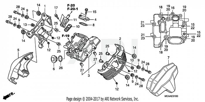 FRONT CYLINDER HEAD COVER