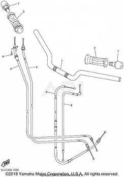 STEERING HANDLE CABLE