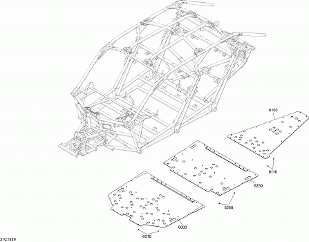 Body - Floor Section - All Colors
