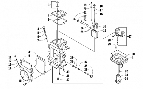 CARBURETOR - INTERNAL PARTS