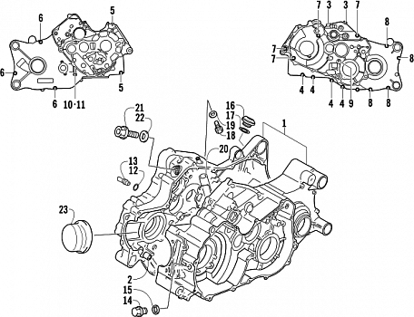 CRANKCASE ASSEMBLY