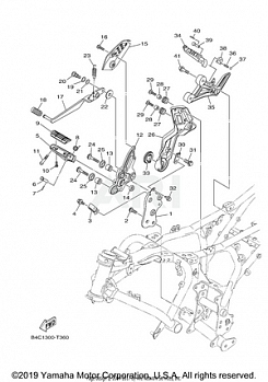 STAND FOOTREST 2