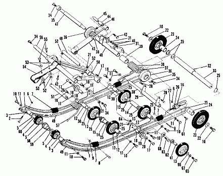 Suspension Assembly No. 1540576 (4910961096011A)