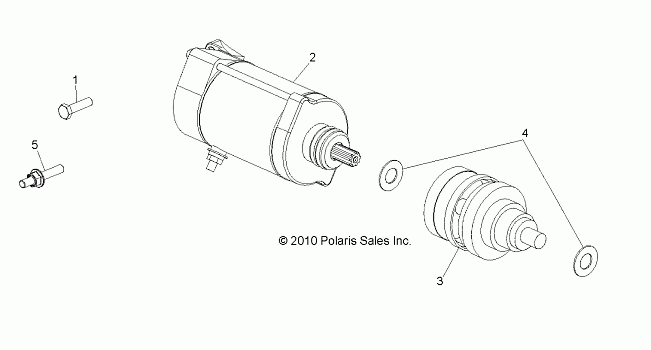 ENGINE, STARTING MOTOR - R13XE76AD/EAI (49RGRSTARTINGMTR11800)