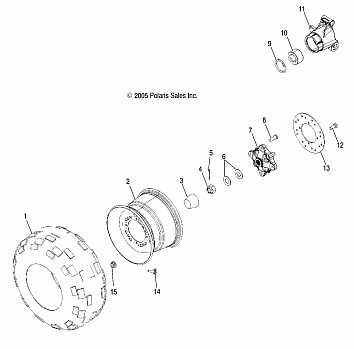 REAR WHEEL DRIVE - A05MH42AB/AG/AH (4999200179920017C11)