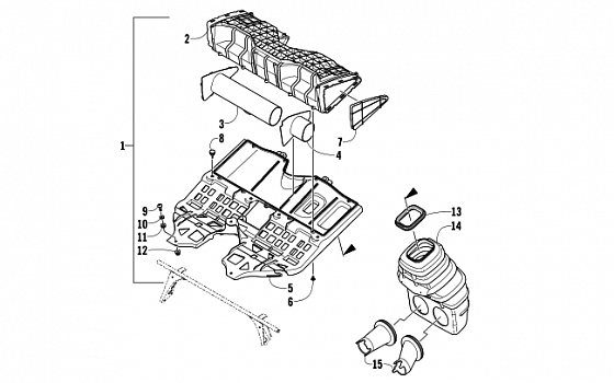 AIR SILENCER ASSEMBLY