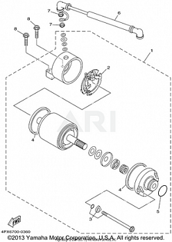 STARTING MOTOR