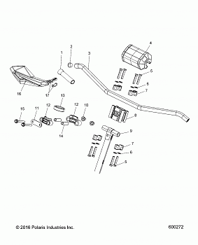 STEERING, UPPER and HANDLEBAR ASM. - S17EEC8 ALL OPTIONS (600272)