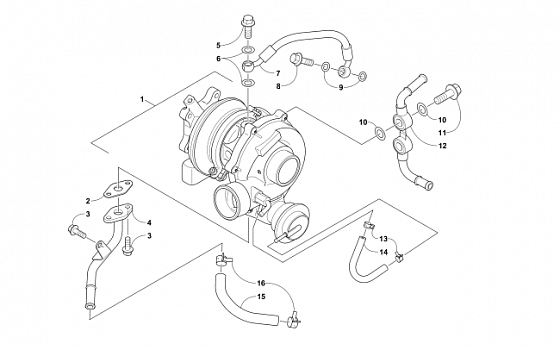 TURBOCHARGER ASSEMBLY