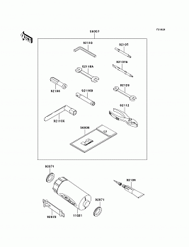 Owner&#39;s Tools(JH1100-B3/B4)