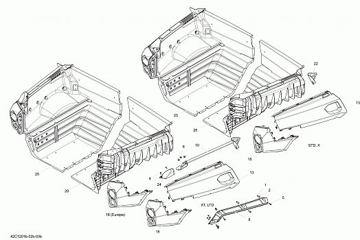 Rear Cargo Box Body