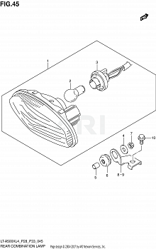 REAR COMBINATION LAMP (LT-A500XZL4 P33)