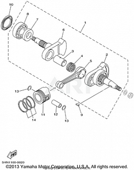 CRANKSHAFT PISTON