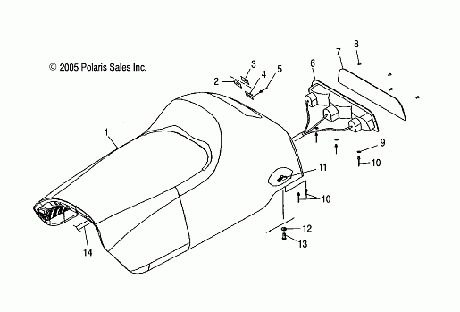 SEAT - S06NP5BSA/NE5BSB (4997239723A04)