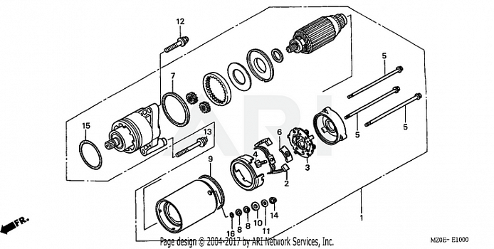 STARTING MOTOR