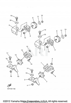 ENGINE BRACKET