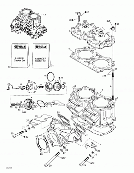 Cylinder, Exhaust Manifold