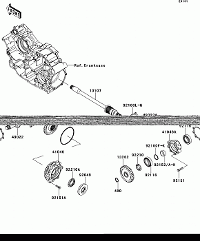 Front Bevel Gear