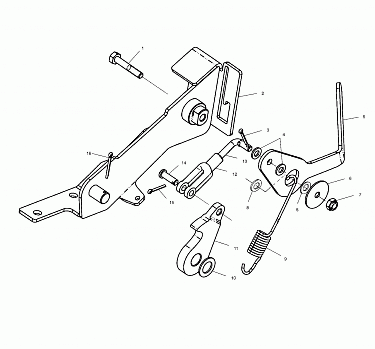 FOOT BRAKE - A01CH50EB (4964466446E003)