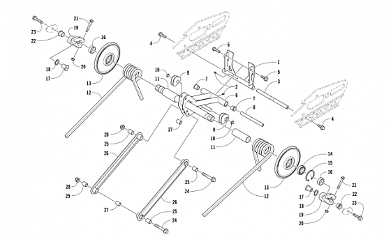 REAR SUSPENSION REAR ARM ASSEMBLY