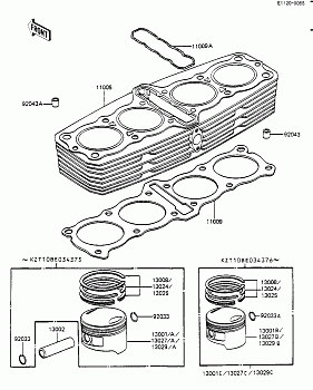 CYLINDER/PISTONS