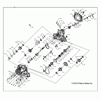 DRIVE TRAIN, MAIN GEARCASE - A18SVS95FR