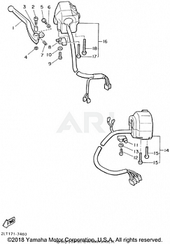 HANDLE SWITCH LEVER