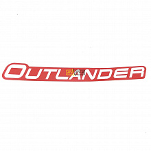 Наклейка Can-Am Outlander красная 704905733