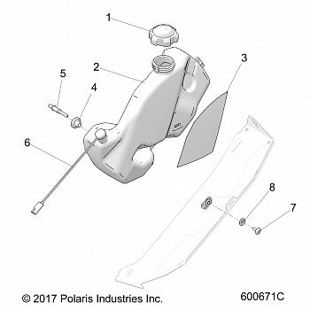 ENGINE, OIL BOTTLE ASM. - S19EKB6PSL (600671)