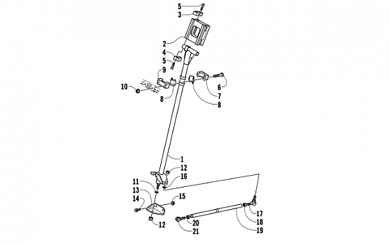 STEERING POST ASSEMBLY