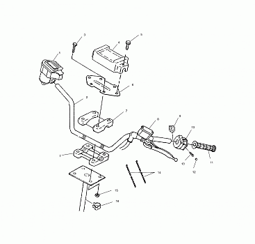 HANDLEBAR - A03BA38CA (4982568256B04)