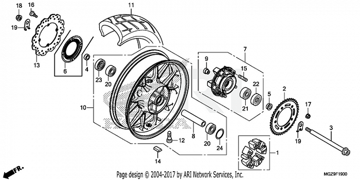 REAR WHEEL