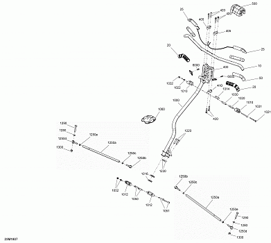 Steering MXZ - 900 ACE