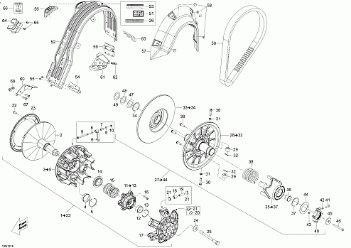 Pulley - 550F - Package WT