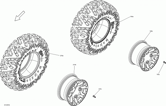 Wheels And Tires Defender HD5 - Package DPS