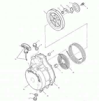 RECOIL STARTER - A02CH42AA (4968536853D11)