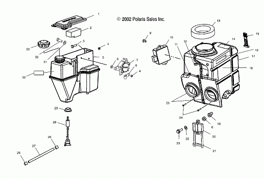 OIL TANK/AIR BOX - S03NT7CS/S03NT8CS (4978117811C03)